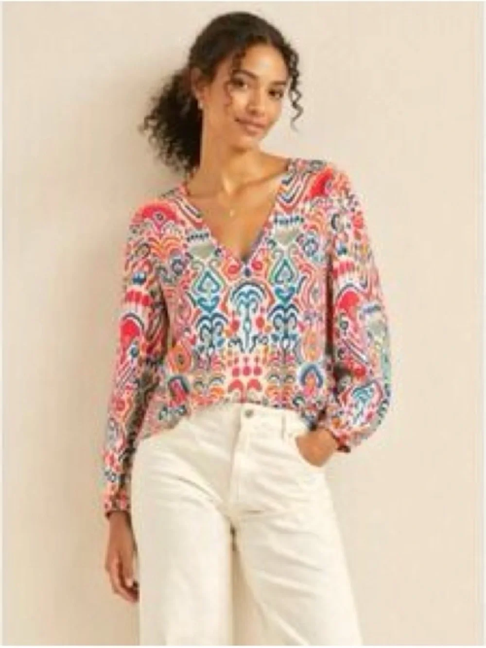 Boden Kate Puff Sleeve Blouse